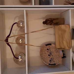 Jones New York Gold Crossbody Bag